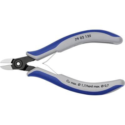 Knipex 79 02 125 Elektronica en fijnmechanica Zijkniptang Met facet 125 mm