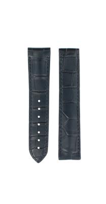 Horlogeband Omega 13033412206001 / 032CUZ005736 Krokodillenleer Blauw 20mm Horlogeband Omega 13033412206001 / 032CUZ005736 Krokodillenleer Blauw 20mm