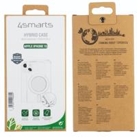 4Smarts Hybrid Case Ibiza Backcover Apple iPhone 15 Transparant Inductieve lading - thumbnail