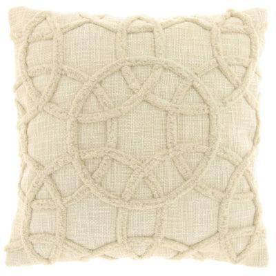 Unique Living kussen everon dove white 45 x 45 cm | 6 stuks