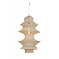 Light & Living Metalen net hanglampNakisha Ø 48cm - zand - 2973943 - thumbnail