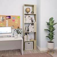 VidaXL Boekenkast/kamerscherm 45x24x159 cm bewerkt hout sonoma eiken - thumbnail