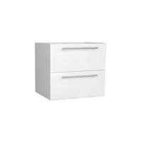 Wastafelonderkast Sanilux Compact Line Soft Close 60x38x50 Hoogglans Wit - thumbnail