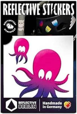 REFLECTIVE BERLIN reflex-stickers "decals" refl.sticker refl.berlin octopus neptun