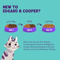 Edgard & Cooper lam en kip kat natvoer blikjes 18 x 85gr - thumbnail