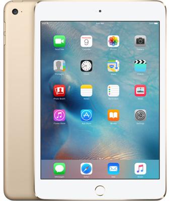 Apple iPad mini 4 20,1 cm (7.9") 128 GB Wi-Fi 5 (802.11ac) 4G LTE Grijs iOS