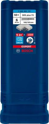 Bosch Accessoires Expert SDS plus-7X hamerboor 6 x 100 x 165 mm - 1 stuk(s) - 2608900191 Bosch Accessoires Expert SDS plus-7X hamerboor 6 x 100 x 165 mm - 1 stuk(s) - 2608900191