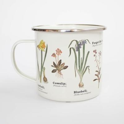 Gift Republic Wild Flowers - Emaille mok