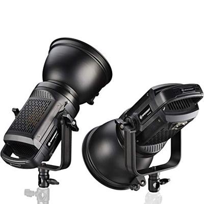 BRESSER LED continu licht COB BR-D1200BL Bi-Color en remote control