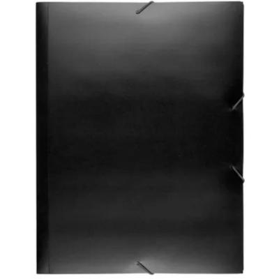 Kangaro elastomap a4 kunststof zwart