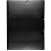 Kangaro elastomap a4 kunststof zwart - thumbnail