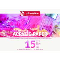 Acrylverfpapier talens art creation a4 15vel 290gr | 3 stuks - thumbnail