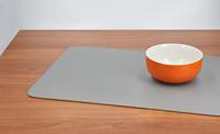 ASA Selection Placemat - Leather Optic Fine - Cement - 46 x 33 cm - thumbnail
