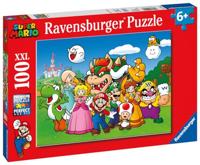 Ravensburger super mario puzzel, 100st. xxl - thumbnail