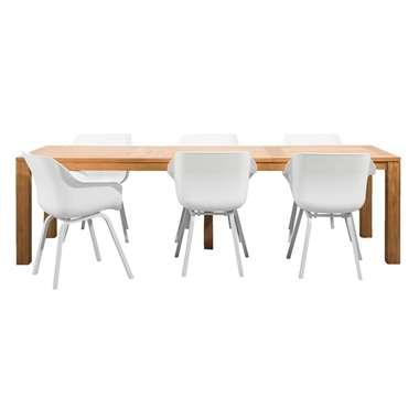 Hartman Le Sud tuinset Sophie Antibes - wit - 7-delig