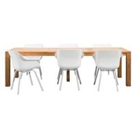 Hartman Le Sud tuinset Sophie Antibes - wit - 7-delig - thumbnail