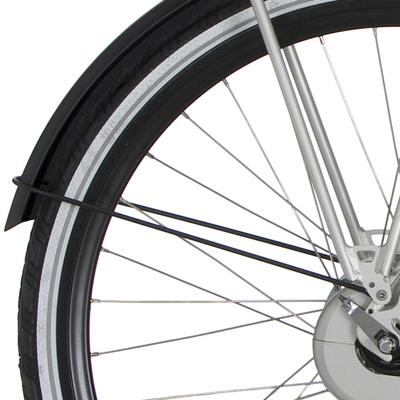 Cortina spatbordstang achter 28 e-wave black matt