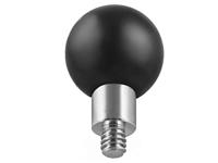 Ram Mounts motorfiets navigatiesysteem houder bal met 1/4 inch schroefdraad RAM-B-237U, uniseks, multifunctioneel, het hele jaar door, aluminium, zwart - thumbnail