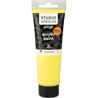 Creall Studio Acrylverf, semi-dekkend, lemon yellow (05), 120 ml/ 1 fles - thumbnail