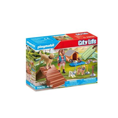 PLAYMOBIL 70676 Set regalo per insegnanti e cani