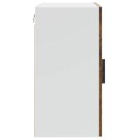 Keukenwandkast Porto bewerkt hout gerookt eikenkleurig - thumbnail