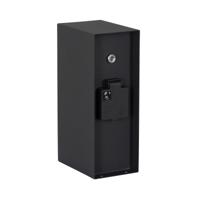 Buitenstopcontact Charge Zwart tuinstopcontact met schemersensor - thumbnail