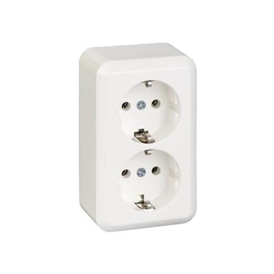 ELSO AP-stekkerdoos 395404 2-voudig 16A CONTURA zuiver wit Meerdere kleuren 1 stuk(s) ELSO AP-stekkerdoos 395404 2-voudig 16A CONTURA zuiver wit Meerdere kleuren 1 stuk(s)
