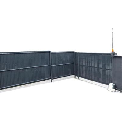 Privacyscherm lamellenset - NATURE - Voor rigide schuttingpaneel - 4/5 privacy - 1,225 x 2,50 m - Antraciet Privacyscherm lamellenset - NATURE - Voor rigide schuttingpaneel - 4/5 privacy - 1,225 x 2,50 m - Antraciet