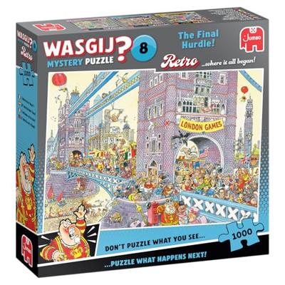 Jumbo Wasgij retro mystery 8 legpuzzel - de laatste horde!, 1000st. Jumbo Wasgij retro mystery 8 legpuzzel - de laatste horde!, 1000st.