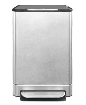 Pedaalemmer Desq 40 liter rvs zilver Pedaalemmer Desq 40 liter rvs zilver