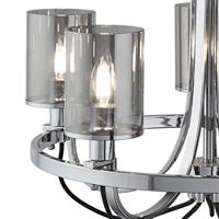 Searchlight Design kroonluchterCatalina Ø 51cm - 9045-5CC - thumbnail