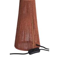 Light & Living Tafellamp 'Fugia' 57cm hoog, kleur Steenrood - thumbnail