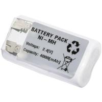 Emmerich 2443FA4000R Accu voor noodverlichting U-soldeerlip 2.4 V 4000 mAh - thumbnail
