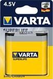 Platte batterij (4,5V) Varta SUPER HEAVY DUTY 4.5V Bli 1 Zink-kool 2700 mAh 1 stuk(s) - thumbnail