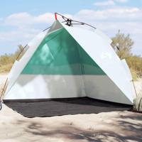 VidaXL Strandtent waterdicht snelontgrendeling zeegroen - thumbnail