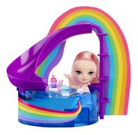 Bordspel - MGA - Regenboogzwembad met glijbaan - Blush pop - 10 stuks - Veelkleurig - thumbnail
