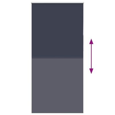 Rolgordijn verduisterend 90x230cm stofbreedte 85,7 cm polyester