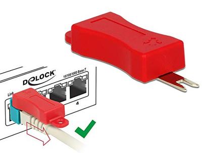Delock 86446 RJ45 Secure Clip Set van 40 stuks