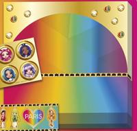 Totum rainbow high stickerset - thumbnail