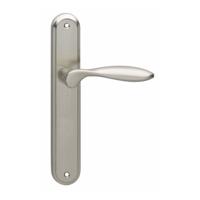 Intersteel Deurkruk George op schild nikkel mat - thumbnail