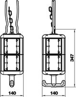 OBO Bettermann 6109821 Custom module Zwart 1 stuk(s) - thumbnail