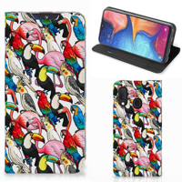 Samsung Galaxy A20e | Hoesje maken | Birds - thumbnail