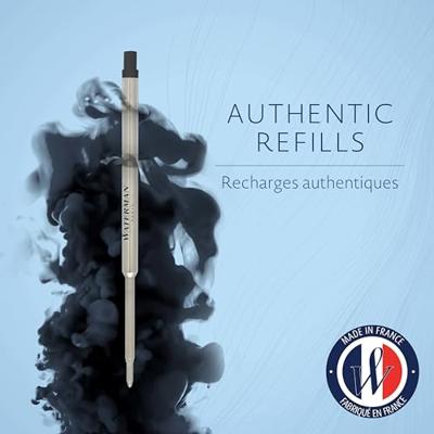 Balpenvulling Waterman medium zwart blister à 1 stuk