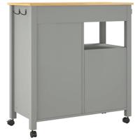 Keukentrolley MONZA 84x40x90 cm massief grenenhout - thumbnail