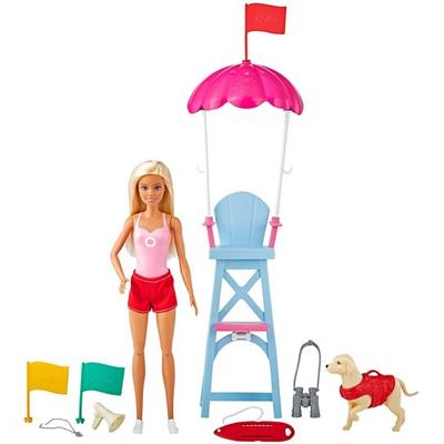 Barbie strandwacht speelset