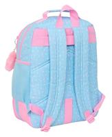 Schoolrugzak BlackFit8 Smile Blauw Roze 32 x 42 x 15 cm - thumbnail