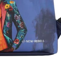 New Rebels Mart Art - Los Angeles Rabbitssuit Rolltop Backpack - thumbnail
