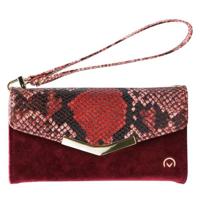 Mobilize 2in1 Gelly Velvet Clutch for Samsung Galaxy A51 Red Snake - thumbnail