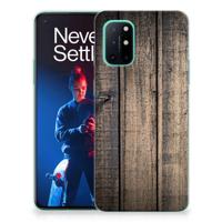 OnePlus 8T | Bumper Hoesje | Steigerhout - thumbnail