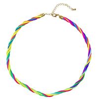 Neon ketting multikleur - thumbnail